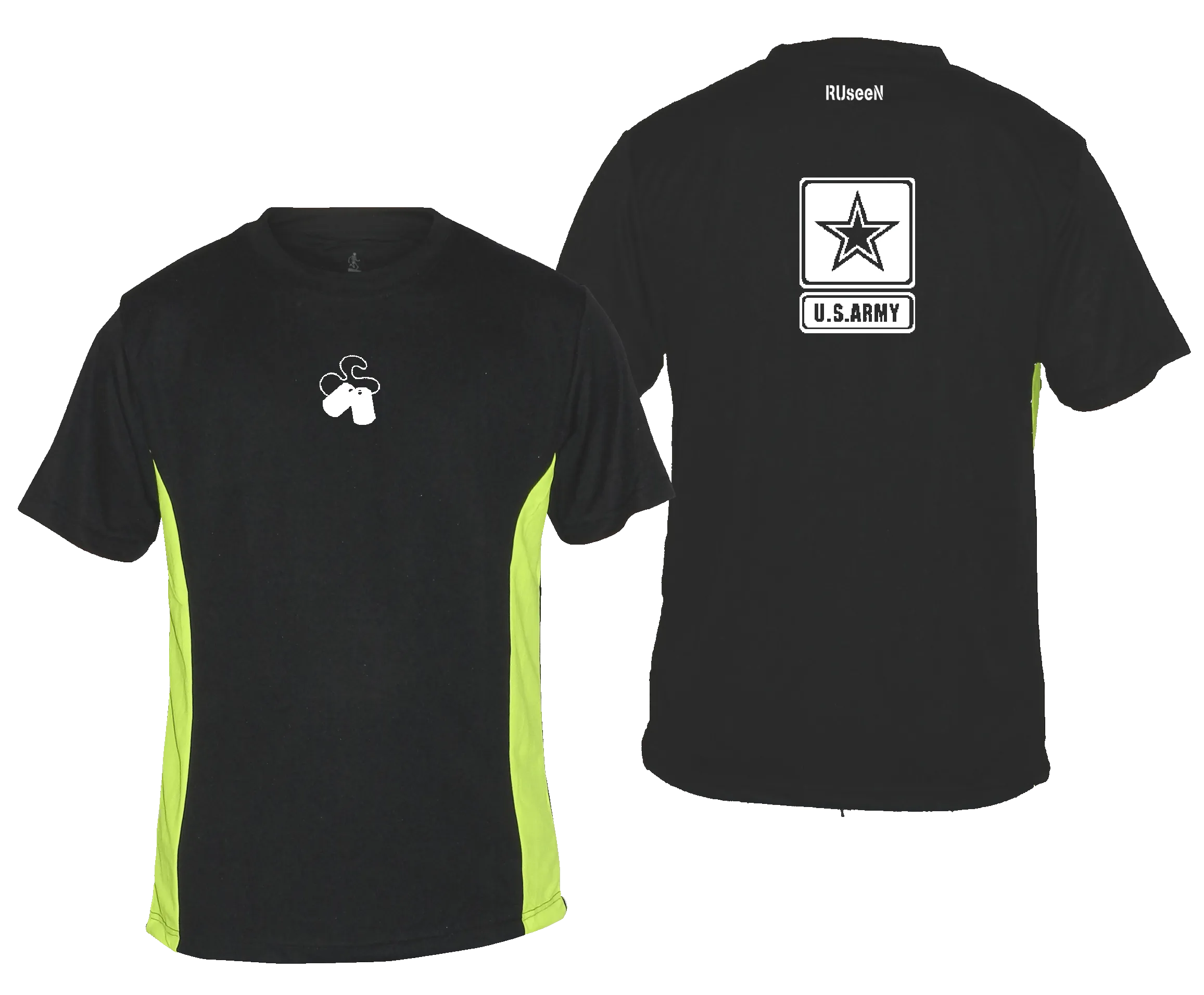 Men's Reflective Short Sleeve Shirt - US Army