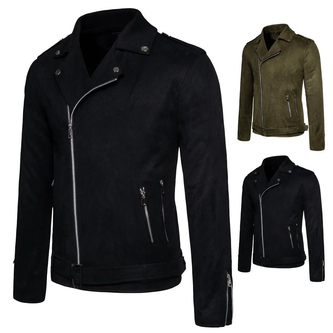 Men's Slim Fit Plus Size Jacket