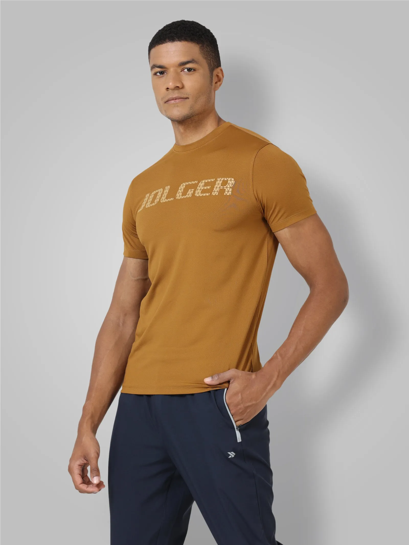 Men's Thermoregulated Quick wicking Crew neck T-shirt