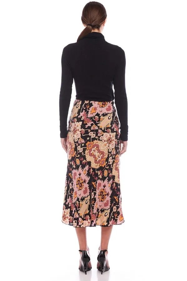 Mia Bias Midi Skirt