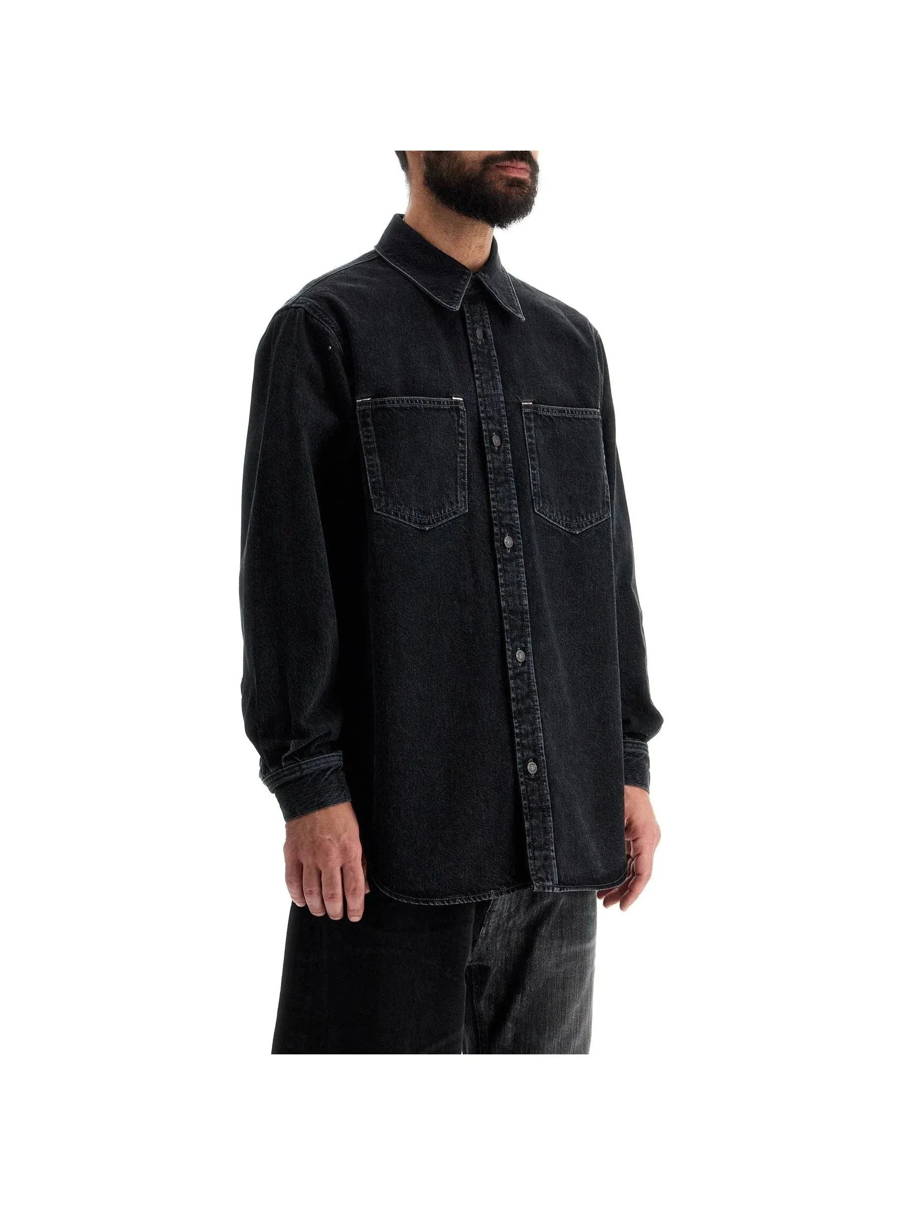 Oversized Denim Shirt