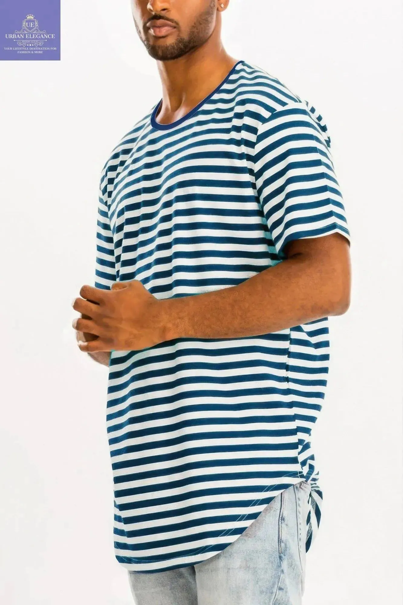 Oversized Striped Tee