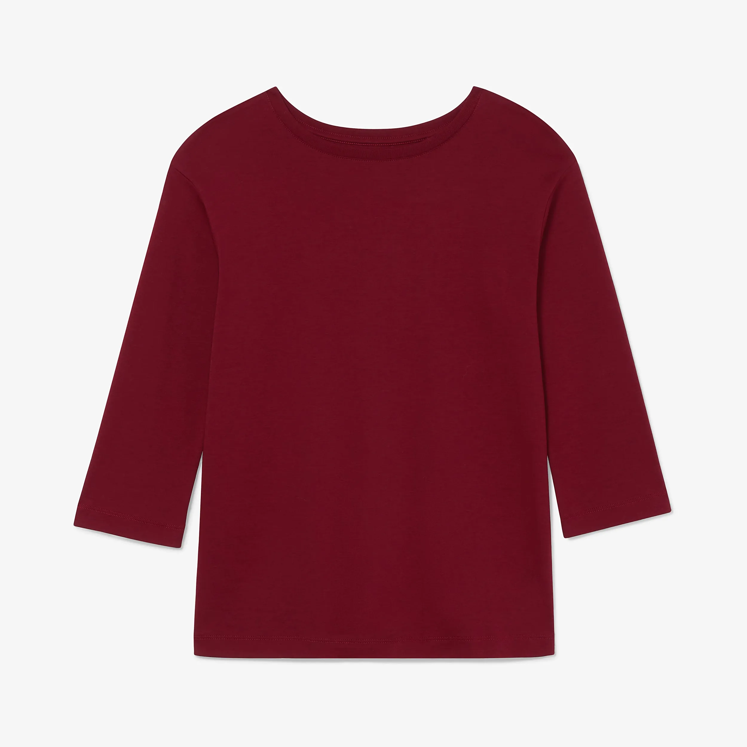 Owen T-Shirt - Pima Cotton :: Maroon