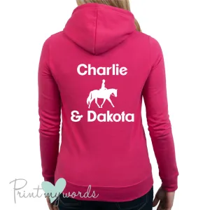 Personalised Dressage Equestrian Hoodie