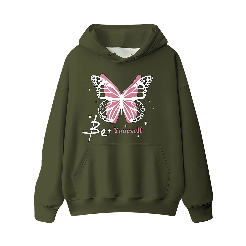 Pink Butterfly Creative Pattern Design T-Shirts, Hoodies, Sweatshirts