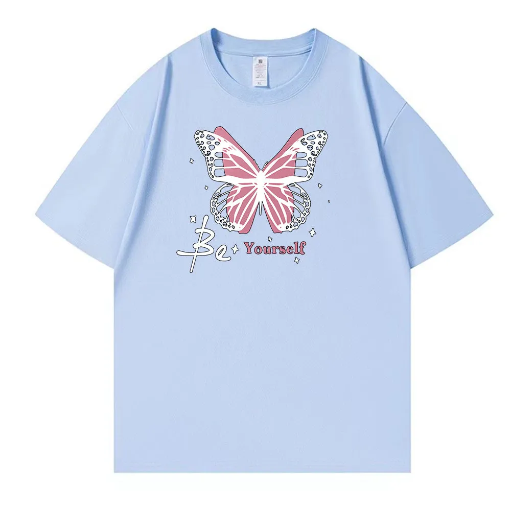 Pink Butterfly Creative Pattern Design T-Shirts, Hoodies, Sweatshirts