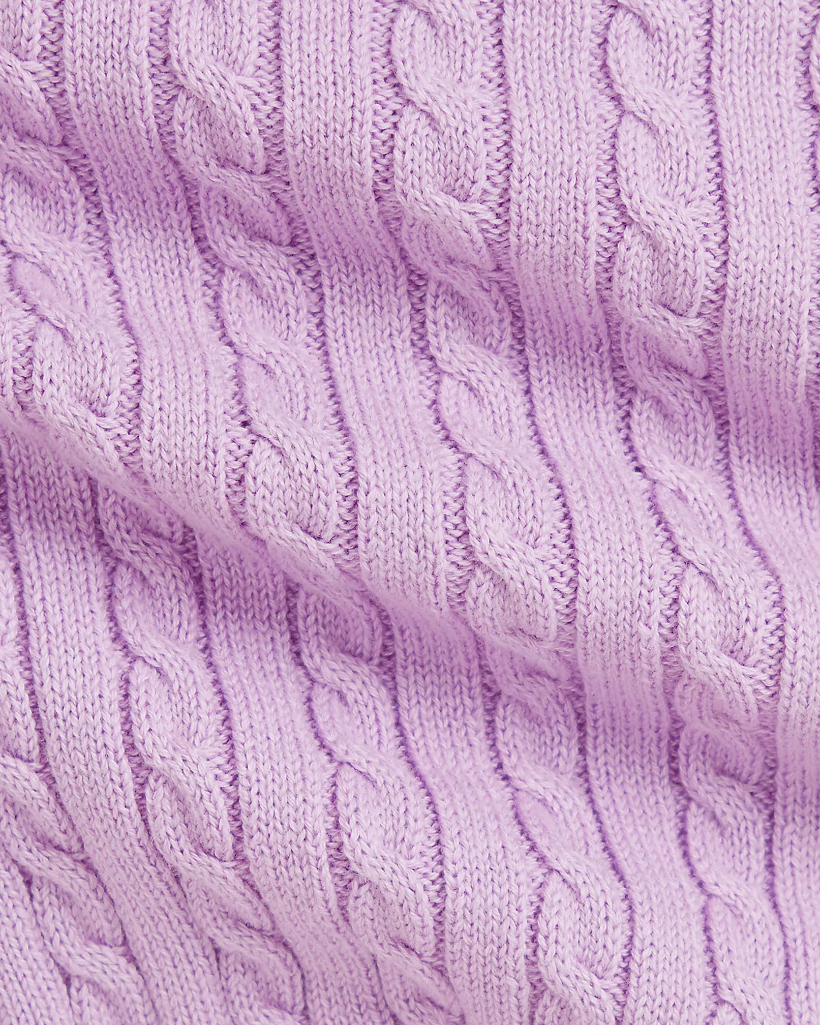 Ralph Lauren - Spring iris lilac cable knit  cardigan