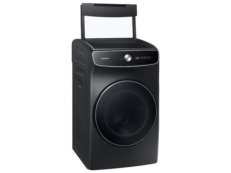 Samsung 7.5 cu. ft. Smart Dial Gas Dryer with FlexDry™ and Super Speed Dry in Brushed Black