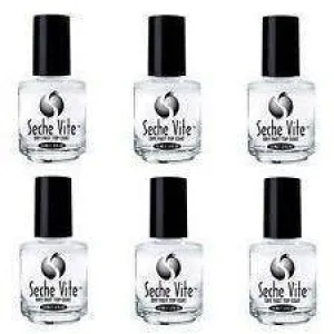 Seche Vite Dry Fast Top Coat 6 ct