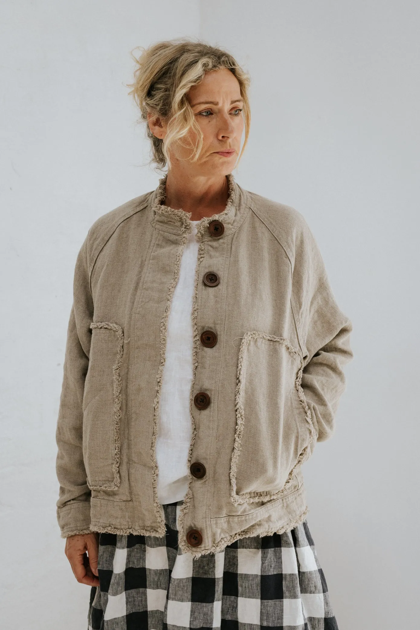 SHEPHERDS' LINEN JACKET