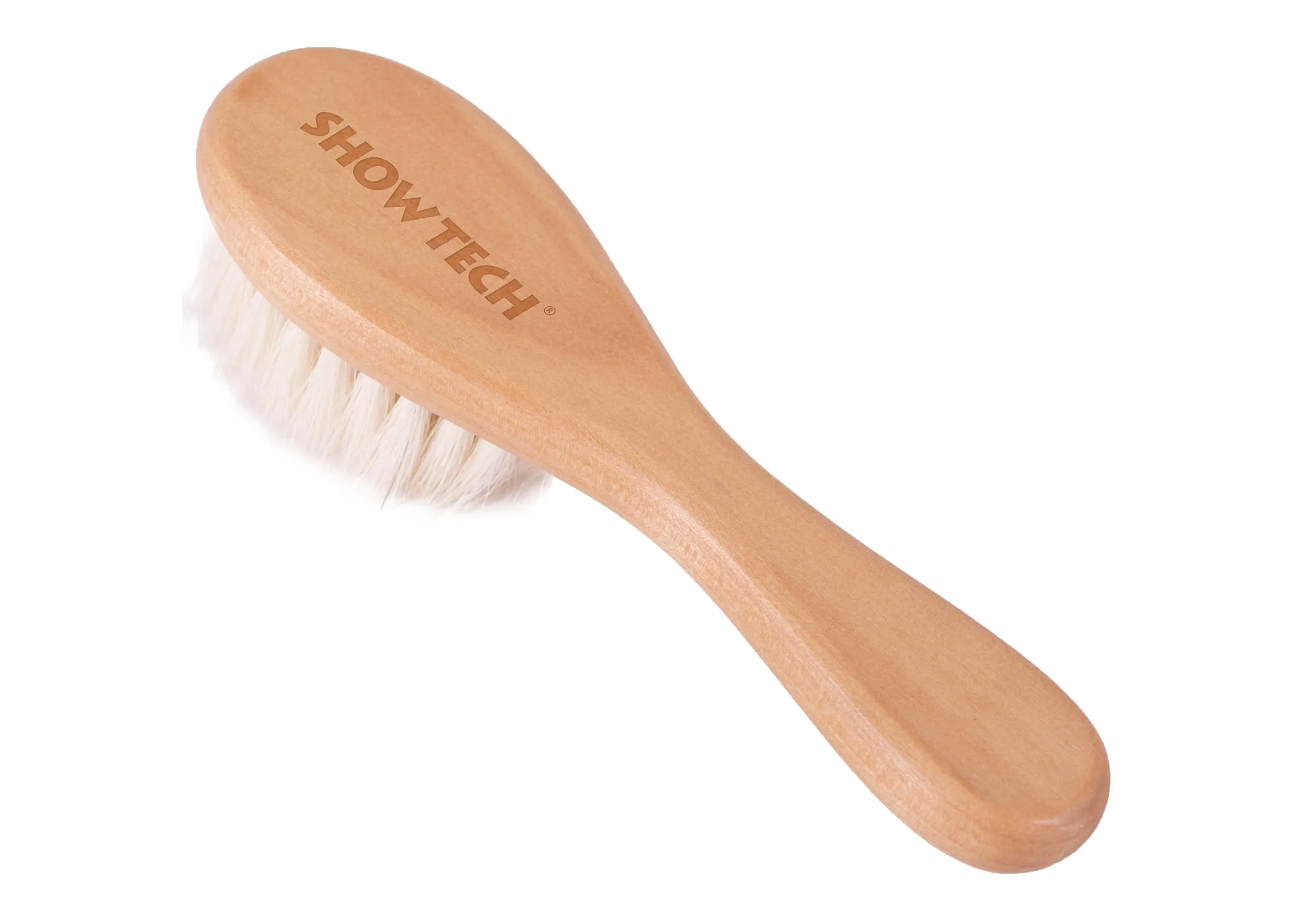 Show Tech Pure Goat Hair Brush Natural Wood 15cm