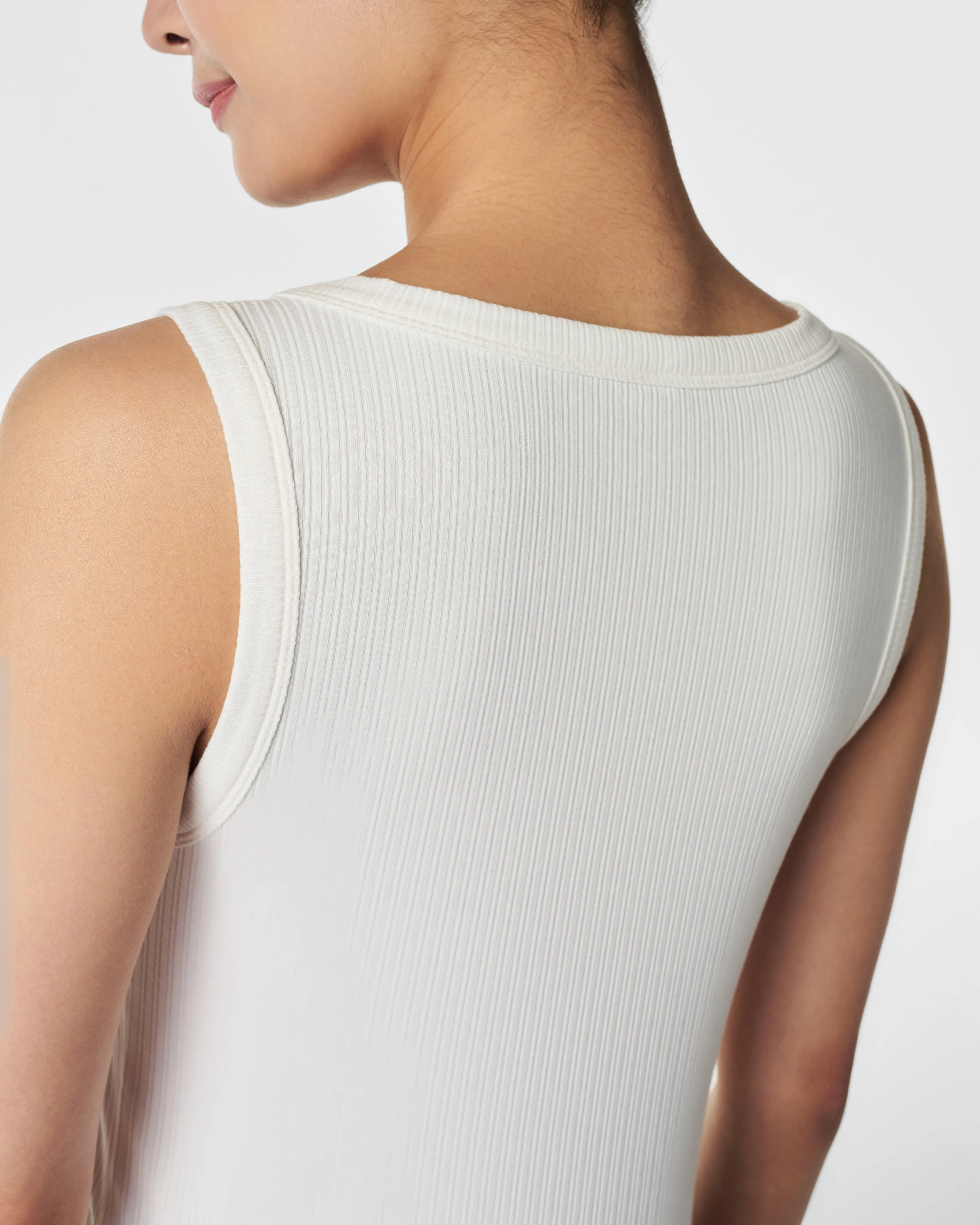 SPANX® Stretch Rib Scoop Neck Tank