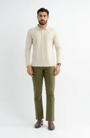 Suede Pant - Olive