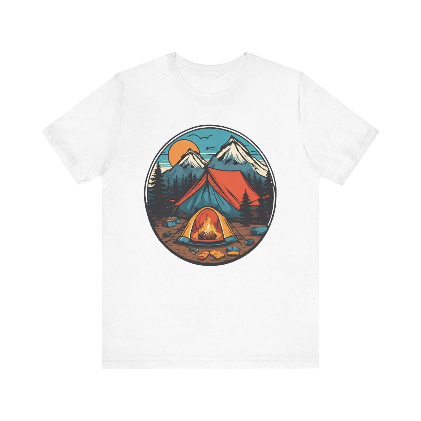 Summer Camp Mountain Escape T Shirt