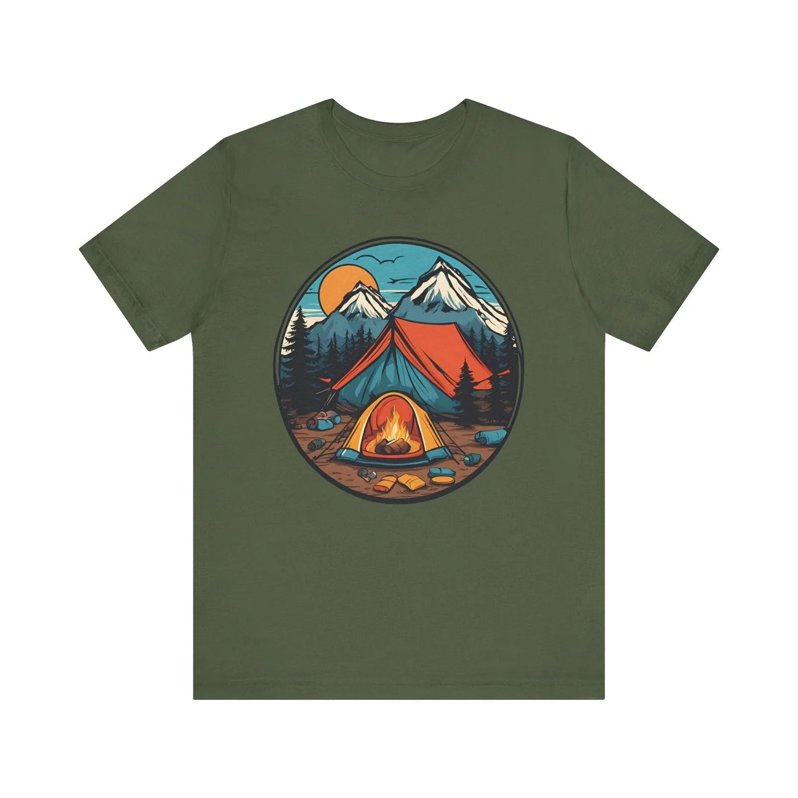 Summer Camp Mountain Escape T Shirt