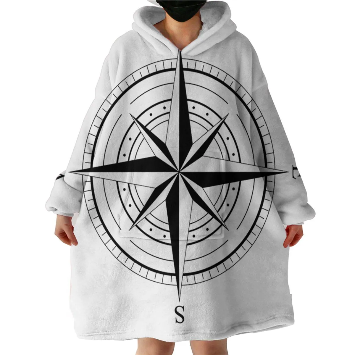 The Wind Rose Wearable Blanket Hoodie