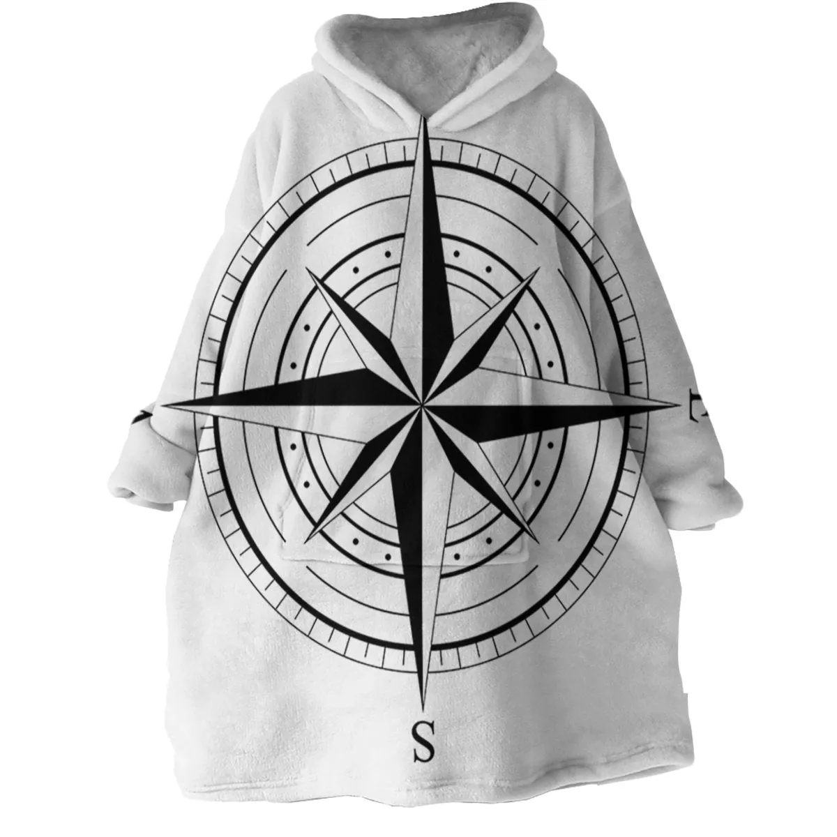 The Wind Rose Wearable Blanket Hoodie