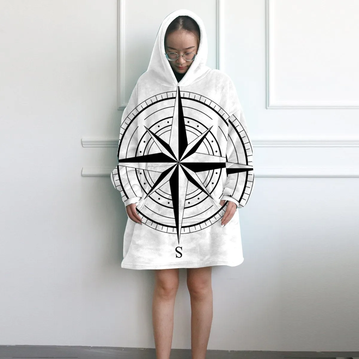 The Wind Rose Wearable Blanket Hoodie