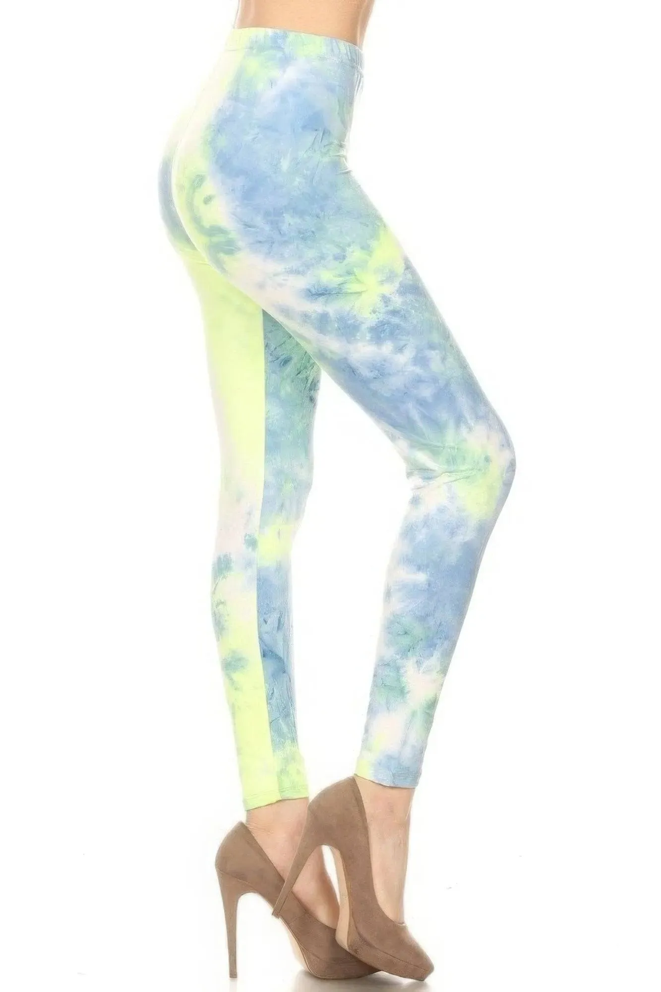 Vibrant Tie Dye High-Waisted Full-Length Leggings