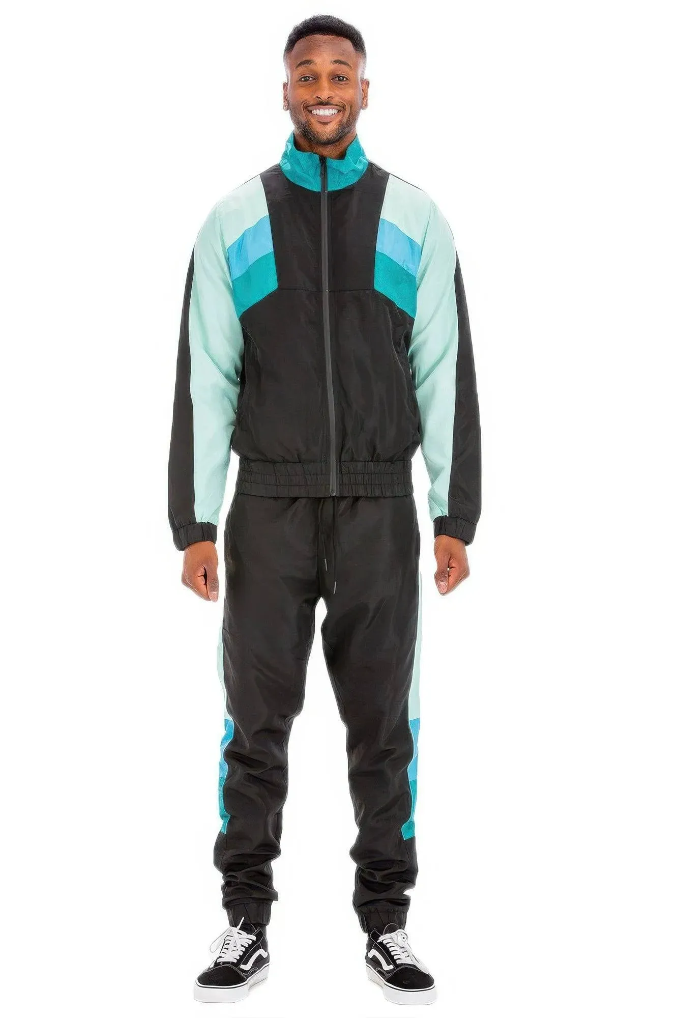 Windbreaker Chevron Track Suit